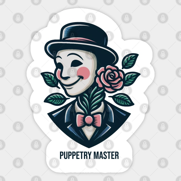 Puppetry Master Sticker by ThesePrints